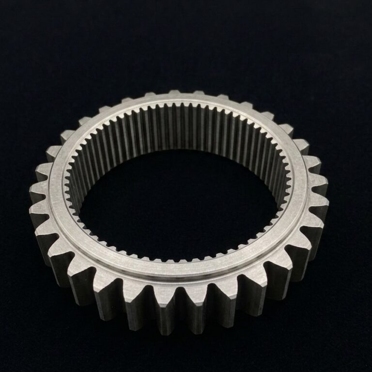 焼結スプロケットの歯底スケール除去｜振動バレル＋画像選別全数検査