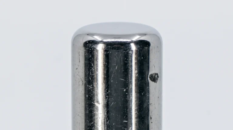 SUS304製φ0.2mm長尺パーツの先端R付け・変形抑制｜回転バレル研磨事例